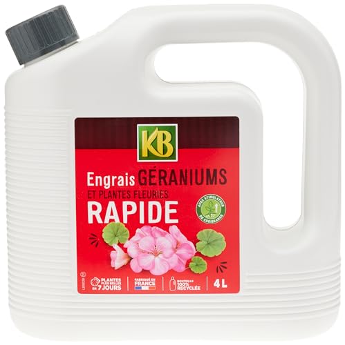 KB ENGRAIS GERANIUMS BALCONS ET TERRASSES 4L KBGER4 KB ENGRAIS GERANIUMS BALCONS ET TERRASSES 4L KBGER4 von KB