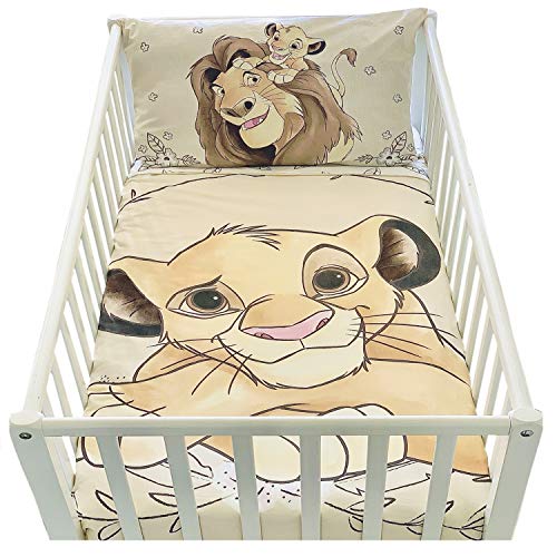 baby bettwäsche 100 x 135 cm und Kissenbezug 40 x 60 cm | Bettwäsche König der Löwen für Betten 60 x 120 cm oder 70 x 140 cm | Bettwäsche Disney für Kleinkinder Titre baby bettwäsche 100 x 135 cm und Kissenbezug 40 x 60 cm | Bettwäsche König der Löwen für Betten 60 x 120 cm oder 70 x 140 cm | Bettwäsche Disney für Kleinkinder Titre von Disney