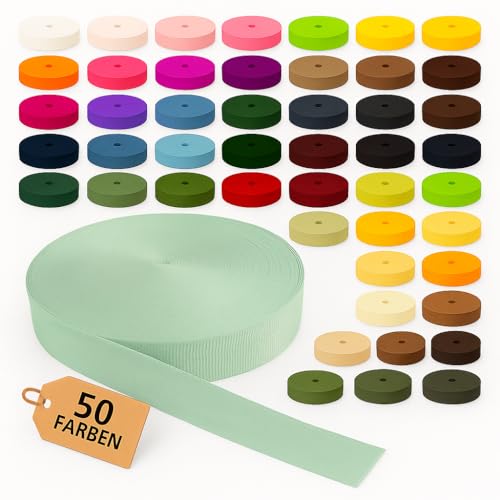 KBBB Gurtband 2m oder 5m lang – 50 Farben Breiten: 10mm 15mm 20mm 25mm 30mm 40mm 50mm Polypropylen KBBB Gurtband 2m oder 5m lang – 50 Farben Breiten: 10mm 15mm 20mm 25mm 30mm 40mm 50mm Polypropylen von KBBB