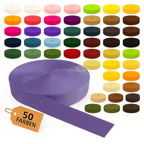 KBBB Gurtband 2m oder 5m lang – 50 Farben Breiten: 10mm 15mm 20mm 25mm 30mm 40mm 50mm Polypropylen KBBB Gurtband 2m oder 5m lang – 50 Farben Breiten: 10mm 15mm 20mm 25mm 30mm 40mm 50mm Polypropylen von KBBB