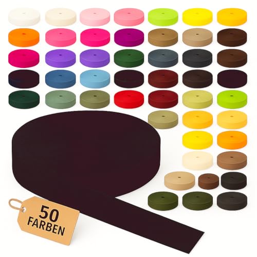 KBBB Gurtband 2m oder 5m lang – 50 Farben Breiten: 10mm 15mm 20mm 25mm 30mm 40mm 50mm Polypropylen KBBB Gurtband 2m oder 5m lang – 50 Farben Breiten: 10mm 15mm 20mm 25mm 30mm 40mm 50mm Polypropylen von KBBB