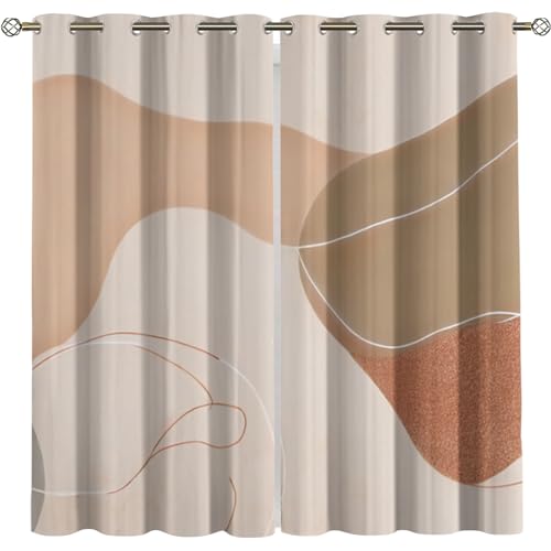 Vorhang Blickdicht Ösen Kinderzimmer Jungen Mädchen Morandi Modern, Einfach Und Warm Motiv 200X214Cm Verdunklungsvorhänge Wohnzimmer Schlafzimmer Thermovorhang Hitzeschutz 2Er Set Fenstergardinen Vorhang Blickdicht Ösen Kinderzimmer Jungen Mädchen Morandi Modern, Einfach Und Warm Motiv 200X214Cm Verdunklungsvorhänge Wohnzimmer Schlafzimmer Thermovorhang Hitzeschutz 2Er Set Fenstergardinen von KBDQGX