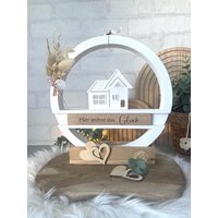 Häuserloop Mit Gravur - Personalisierte Deko Aus Beton | Keraflott, Geschenk Zum Einzug, Handgemachte Gips-Deko Einschieber Häuserloop Mit Gravur - Personalisierte Deko Aus Beton | Keraflott, Geschenk Zum Einzug, Handgemachte Gips-Deko Einschieber von KBDekoHandmade