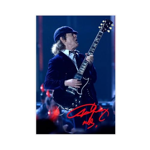 KBGDFSDF Angus Young Autogramm-Poster, 1 Leinwand-Poster, Schlafzimmer, Dekoration, Landschaftsdekoration, Geschenk, 60 x 90 cm KBGDFSDF Angus Young Autogramm-Poster, 1 Leinwand-Poster, Schlafzimmer, Dekoration, Landschaftsdekoration, Geschenk, 60 x 90 cm von KBGDFSDF