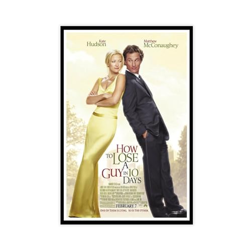 KBGDFSDF Filmposter "How to Lose A Guy In 10 Days" auf Leinwand, Wandkunstdruck, Bild, Gemälde, 50 x 75 cm KBGDFSDF Filmposter "How to Lose A Guy In 10 Days" auf Leinwand, Wandkunstdruck, Bild, Gemälde, 50 x 75 cm von KBGDFSDF