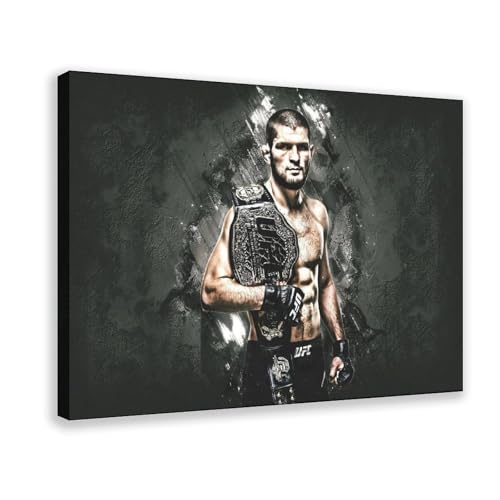 KBGDFSDF Khabib Nurmagomedov Poster auf Leinwand, Schlafzimmer, Dekoration, Landschaftsdekoration, Geschenk, 30 x 45 cm KBGDFSDF Khabib Nurmagomedov Poster auf Leinwand, Schlafzimmer, Dekoration, Landschaftsdekoration, Geschenk, 30 x 45 cm von KBGDFSDF