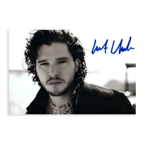 KBGDFSDF Kit Harington Autogramm-Poster, Leinwand, Poster, Schlafzimmer, Dekoration, Landschaftsdekoration, Geschenk, 20 x 30 cm KBGDFSDF Kit Harington Autogramm-Poster, Leinwand, Poster, Schlafzimmer, Dekoration, Landschaftsdekoration, Geschenk, 20 x 30 cm von KBGDFSDF