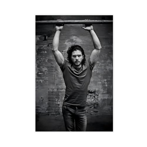 KBGDFSDF Kit Harington Poster (1) Leinwand-Poster, Wandkunstdruck, Bild, Gemälde, 20 x 30 cm von KBGDFSDF