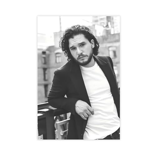 KBGDFSDF Kit Harington Poster (8) Leinwandposter Schlafzimmer Dekor Landschaft Dekor Geschenk 20 x 30 cm von KBGDFSDF