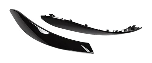 KBKEUBUAD Türgriff Handschuh Für 3 4 3GT Serie 2013-2018 F30 316d 318d 320d F31 320i 325d Innentüren Griff Äußere Pull Trim Abdeckung(Gloss Black,2PCS) von KBKEUBUAD