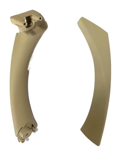 KBKEUBUAD Türgriff Handschuh Für 3er E90 E91 316 318 320 325 328 Auto-Innengriff-Türverkleidung Pull Trim Cover Links Rechts(2pc Beige(right)) von KBKEUBUAD