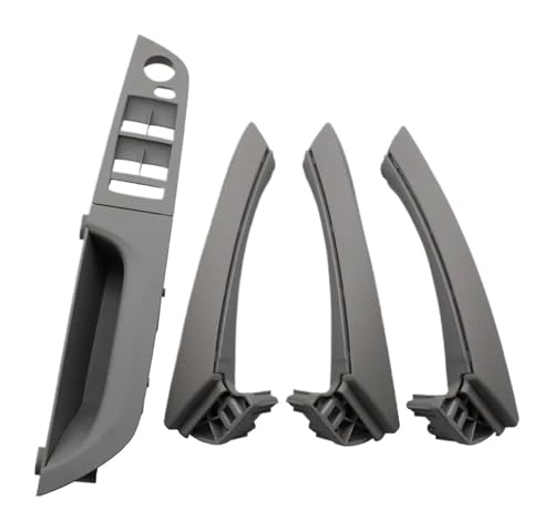 KBKEUBUAD Türgriff Handschuh Für 3er E90 E91 316 318 320 325 328i 2004-2012 LHD Innentürgriff Mit Abdeckungsverkleidung Kompletter Satz(Gray,37.5 Low-end) von KBKEUBUAD