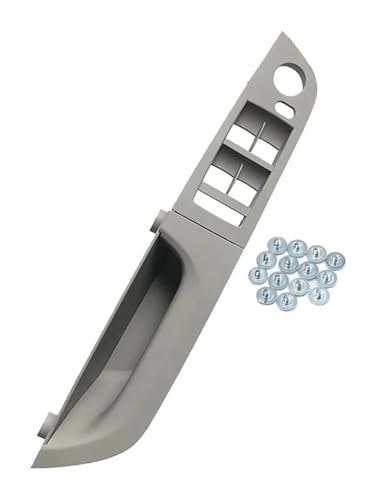 KBKEUBUAD Türgriff Handschuh Für 3er E90 E91 316 318 320 325 328i 2004-2012 LHD Linkshänder Innentür-Zuggriff(Gray) von KBKEUBUAD