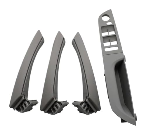 KBKEUBUAD Türgriff Handschuh Für 3er E90 E91 316 318 320 325 328i 7-teiliges Set Türgriff-Armlehnenabdeckung Rechts Für Fahrerseite(Gray,Low-end 35.5) von KBKEUBUAD