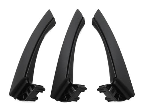 KBKEUBUAD Türgriff Handschuh Für 3er E90 E91 316i 318i 320i 325i 328i 2005-2012 Innentürverkleidung Zuggriffabdeckung Verkleidungssatz(Schwarz,RHD) von KBKEUBUAD