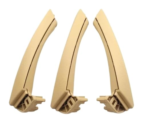 KBKEUBUAD Türgriff Handschuh Für 3er-Serie E90 E91 E92 E93 316 318 320 325 328i 2005–2012 Verbesserte Innentürgriffabdeckung(Beige,RHD) von KBKEUBUAD