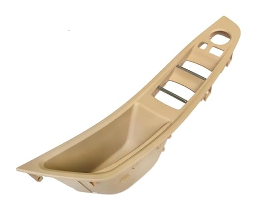 KBKEUBUAD Türgriff Handschuh Für 5 Series F10 F11 2010-2017 LHD Vorne Links Auto Innen Tür Armlehne Panel Griff(A Beige) von KBKEUBUAD