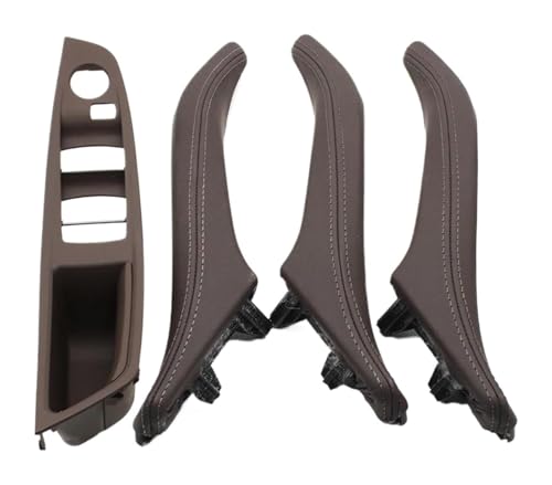 KBKEUBUAD Türgriff Handschuh Für 5 Series F10 F11 520d 523i 525i 528i 530i 535i 540i 2010-2017 4-teiliges Set Auto LHD Innentürgriff(Moka,B) von KBKEUBUAD