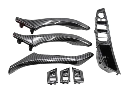 KBKEUBUAD Türgriff Handschuh Für 5 Series F10 F11 520i 523i 525i 528i 530i 535i 2010-2017 Auto-Innentürgriff-Zug LHD RHD 7-teiliges Set(RHD Assembly Set) von KBKEUBUAD