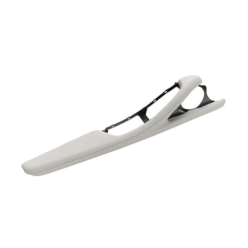 KBKEUBUAD Türgriff Handschuh Für 5 Series F10 F11 F18 2010-2017 Auto Linke Türgriffverkleidung Sitzknopfschalterrahmen Komplett(Grey) von KBKEUBUAD
