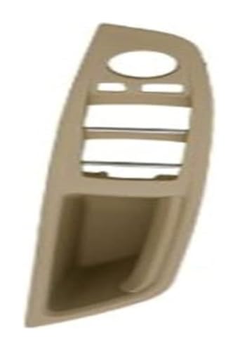 KBKEUBUAD Türgriff Handschuh Für 5 Series F10 F11 F18 520 523 525 528 530 2010-2017 LHD Auto Innen Tür Griff Panel Abdeckung(Beige,1pc) von KBKEUBUAD