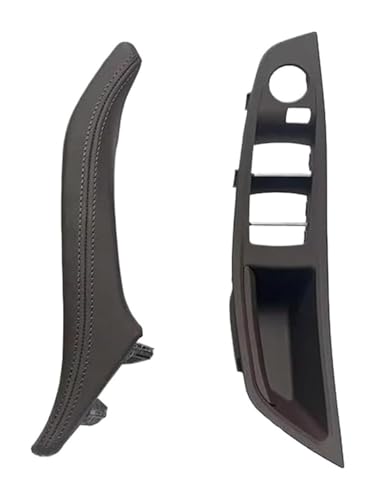 KBKEUBUAD Türgriff Handschuh Für 5 Series F10 F11 F18 520i 523i 525i 528i 535i 2010-2017 Auto Links Rechts Innen Tür Armlehne Leder Griff RHD(Moka,2PCS) von KBKEUBUAD