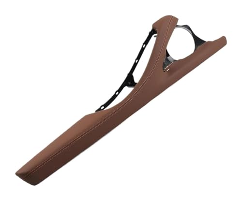 KBKEUBUAD Türgriff Handschuh Für 5 Series F10 F11 F18 520i 523i 525i 528i 535i 2010-2017 Innentürgriff Armlehne Leder Außenrahmenhalterung(Braun,LHD) von KBKEUBUAD
