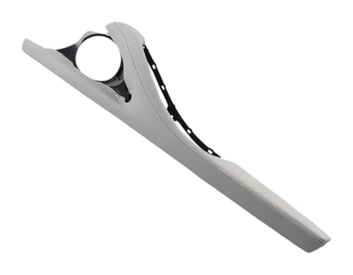 KBKEUBUAD Türgriff Handschuh Für 5 Series F10 F11 F18 520i 523i 525i 528i 535i 2010-2017 Innentürgriff Armlehne Leder Außenrahmenhalterung(Gray,RHD) von KBKEUBUAD