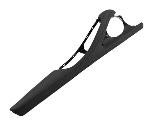 KBKEUBUAD Türgriff Handschuh Für 5 Series F10 F11 F18 520i 523i 525i 528i 535i 2010-2017 Innentürgriff Armlehne Leder Außenrahmenhalterung(Schwarz,LHD) von KBKEUBUAD