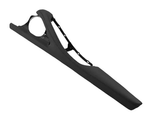 KBKEUBUAD Türgriff Handschuh Für 5 Series F10 F11 F18 520i 523i 525i 528i 535i 2010-2017 Innentürgriff Armlehne Leder Außenrahmenhalterung(Schwarz,RHD) von KBKEUBUAD