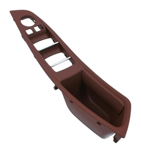 KBKEUBUAD Türgriff Handschuh Für 5 Series F10 F11 F18 520i 523i 525i 528i 535i Innentür Armlehne Fenster Schalter Panel Pull Griff Set(Lhd Brown) von KBKEUBUAD