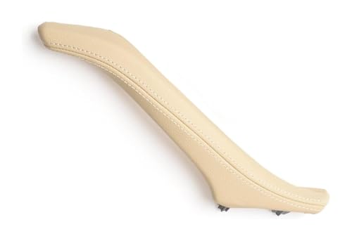 KBKEUBUAD Türgriff Handschuh Für 5 Series F10 F11 F18 520i 523i 525i 528i 535i Links Rechts Innen Passagier Tür Leder Pull Griff Montage(Right Beige) von KBKEUBUAD