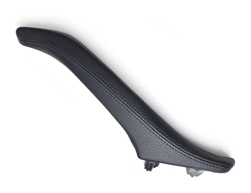 KBKEUBUAD Türgriff Handschuh Für 5 Series F10 F11 F18 520i 523i 525i 528i 535i Links Rechts Innen Passagier Tür Leder Pull Griff Montage(Right Black) von KBKEUBUAD