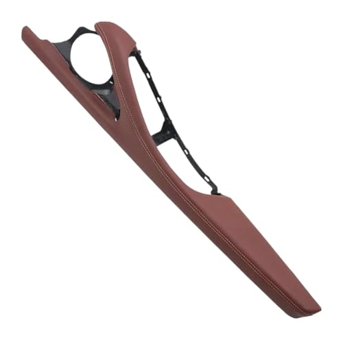 KBKEUBUAD Türgriff Handschuh Für 5er F10 F11 F18 520 523 525 528 530 535 2010–2017 Innentürgriff Leder-Außenrahmen Links Und Rechts(Red Brown,Right) von KBKEUBUAD