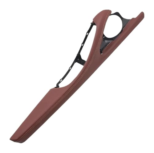 KBKEUBUAD Türgriff Handschuh Für 5er-Serie F10 F11 F18 520 523 525 528 530 535 2010–2017 LHD RHD Innentür-Armlehne Leder-Außenrahmen(Red Brown,LHD) von KBKEUBUAD