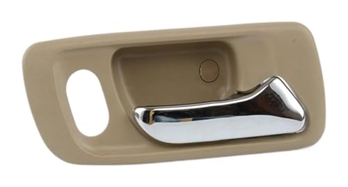 KBKEUBUAD Türgriff Handschuh Für A&ccord 1998-2002 CG1 CG5 CF9 Chroming Beige Auto Innen Tür Griff(Front Right) von KBKEUBUAD