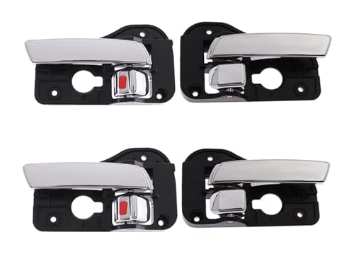 KBKEUBUAD Türgriff Handschuh Für KIA Für Carens Für Rondo 2007-2013 Chrom Innen Links Rechts Türgriff(Left Right 4pcs) von KBKEUBUAD