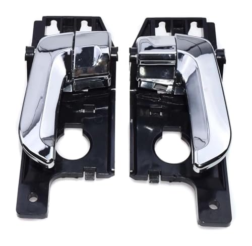 KBKEUBUAD Türgriff Handschuh Für Kia Für Sportage 2005-2010 Chrom Schwarz Auto Innen Tür Griff Vorne Hinten(Left Right Pair) von KBKEUBUAD