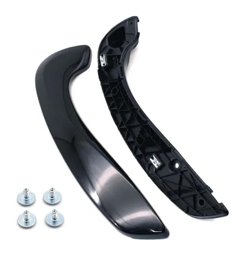 KBKEUBUAD Türgriff Handschuh Für R&enault Für Megane 3 MK3 Für Fluence 2008-2016 809540001R 809600007R Auto Vorne Links Rechts Innerer Zuggriff(Piano Black,Right) von KBKEUBUAD