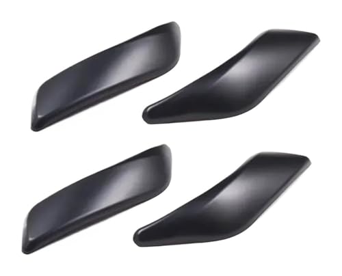 Türgriff Handschuh Für 1 2 Serie F20 F21 F22 F23 2012-2018 Auto Carbon Fiber Innen Tür Armlehne Griff Abdeckung Trim(Matt Black,4piece) von KBKEUBUAD