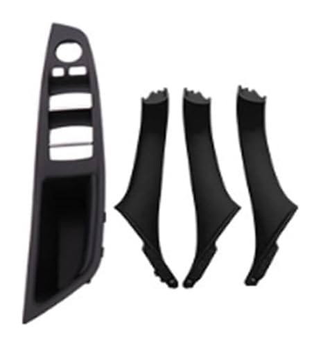 Türgriff Handschuh Für 5 Series F10 F11 Grau Beige Schwarz Auto Innen Panel Pull Trim Abdeckung LHD(E- Black) von KBKEUBUAD