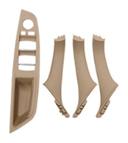 Türgriff Handschuh Für 5 Series F10 F11 Grau Beige Schwarz Auto Innen Panel Pull Trim Abdeckung LHD(F - Beige) von KBKEUBUAD