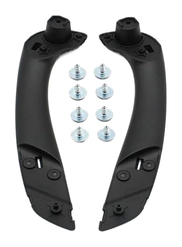 Türgriff Handschuh Für R&enault Für Megane 3 III Für Fluence 2008-2016 Vorderer Linker Rechter Innerer Türgriff Mit Abdeckung 809600015R 197012651(Schwarz,Inner handle) von KBKEUBUAD