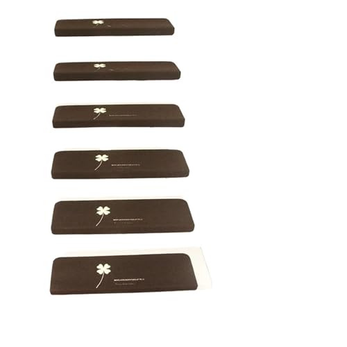 KBLDOPN 1/14PCS Treppenmatte Stufenmatte Bodenmatte Fußmatte Teppich Stufe rutschfeste Matte PVC Kleberfrei Selbstklebend Leuchtend Dekorativ Für Holzstufen Boden(4,1PCS 55X22X4.5CM) von KBLDOPN