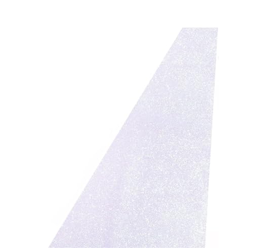 KBLDOPN Glitzerteppich for Hochzeit, Weihnachten, Thanksgiving, Outdoor-Accessoires, Hochzeitsparty, Korridorteppich Für Drinnen Und Draußen(White,4M_1.2M) von KBLDOPN