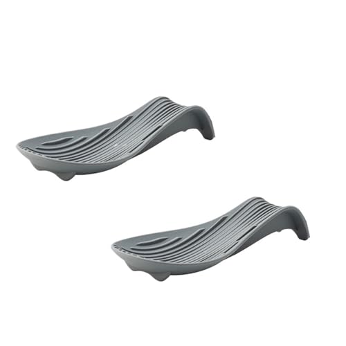 KBLDOPN Silikon-Löffelablage Für Herdplatte 1/4Pcs Silikon Isolierte Löffel Halter Hitze Beständig Tischset Löffel Halter Besteck Regale Küche Werkzeuge Tischset Für Küchenutensilien(2Pc Dark Grey) KBLDOPN Silikon-Löffelablage Für Herdplatte 1/4Pcs Silikon Isolierte Löffel Halter Hitze Beständig Tischset Löffel Halter Besteck Regale Küche Werkzeuge Tischset Für Küchenutensilien(2Pc Dark Grey) von KBLDOPN