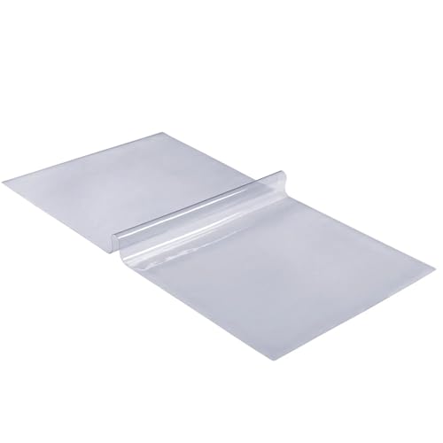 KBLDOPN Tischdecke Transparent Tablecloth Transparent Table Cloth 1.5mm Waterproof Kitchen Oil-Proof Table Mat Plastic Soft Glass Protector Cover Für Tisch(24 x 48in) von KBLDOPN