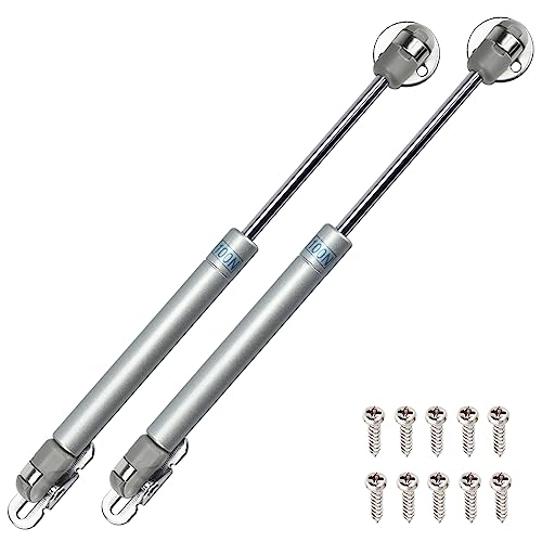 KBNIAN 2 Stück Hydraulic Gasdruckfeder Schranktür Gasdruckfeder Klappenbeschlag 100N/10 kg Gasdruckdämpfer Gas Strut Lift Dämpfer für Schrank, Kleiderschrank, Spielzeugkasten von KBNIAN