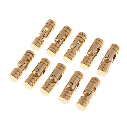 10 Stück Kupfer Geschenkbox Scharniere Holz Schmuckschatulle versteckte Scharniere Golden 10 Stück Kupfer Geschenkbox Scharniere Holz Schmuckschatulle versteckte Scharniere Golden von KBOLAE