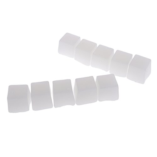 10 Stück Würfel-Paraffin-Wachsblöcke für selbstgemachte Kerzenherstellung, Weiß 10 Stück Würfel-Paraffin-Wachsblöcke für selbstgemachte Kerzenherstellung, Weiß von KBOLAE